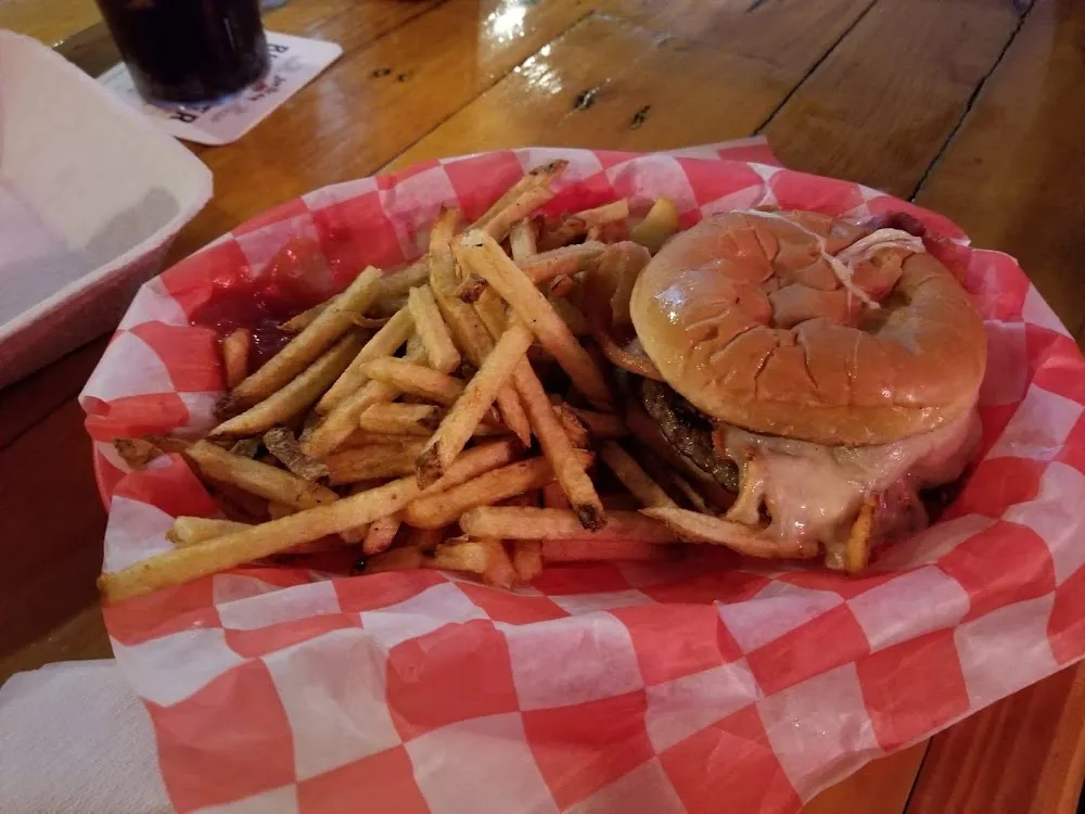 Mushroom Swiss Burger